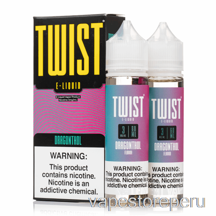 Vape Peru Dragonthol - E-líquido Twist - 120ml 0mg